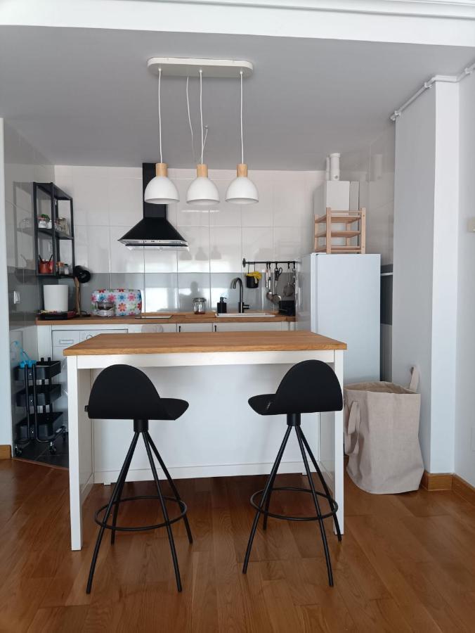 Apartamento Con Terraza Comillas Exterior foto